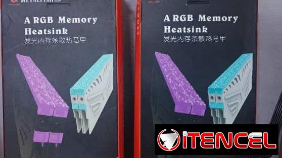 Disipación de memorias ram ARGB + super enfriamiento