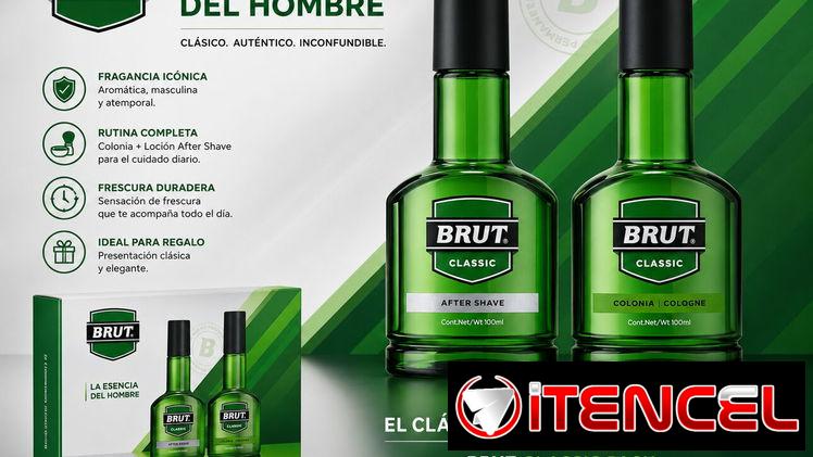 SET COLONIA Y AFTER SHAVE BRUT 100 ML