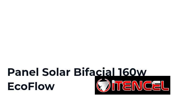 Panel solar bifacial 160w !! Em