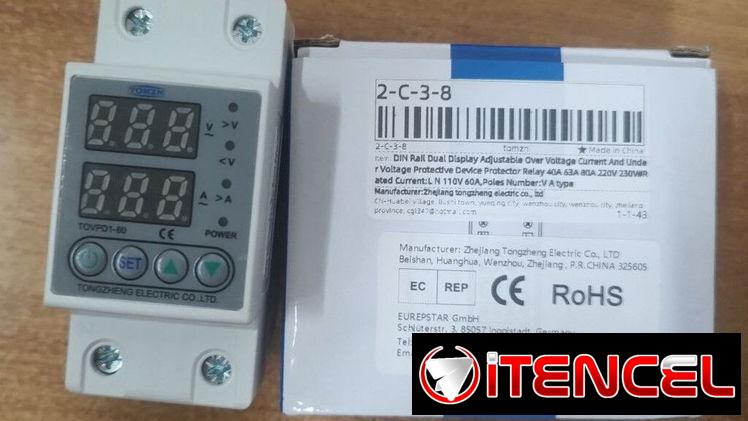 ⚡️ Protector de Voltaje TOMZN (110V / 60A)