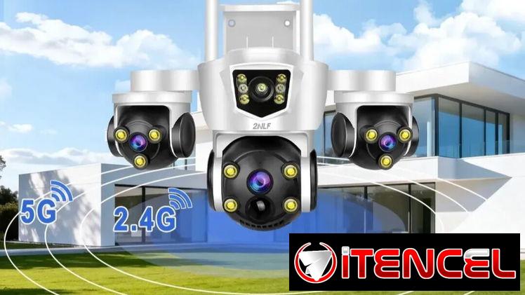 Cámara de Seguridad Solar 2NLF de 18MP/videovigilancia exterior