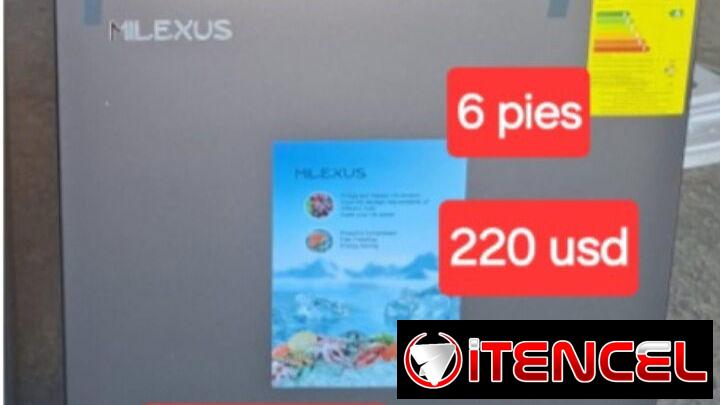 💜🩵Neveras Milexus 3.5 pies 190 usdy 6 pies 220 usd .Transporte gratis.Contactar☎️54700448 whatsapp.La Habana. ESTO Y M