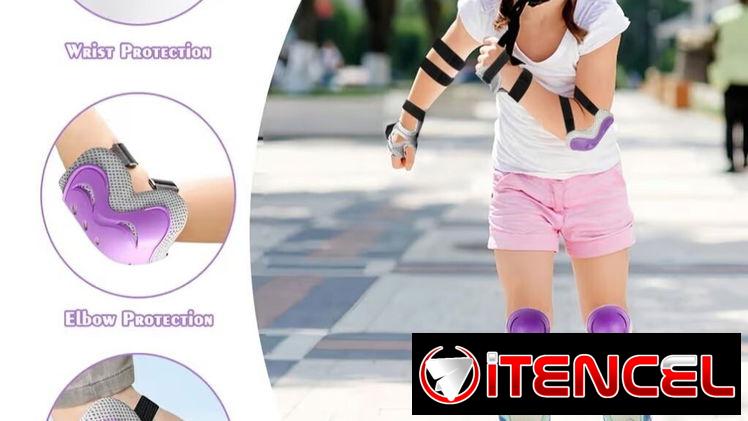 🛼✨ Patines Ajustables con Luces LED + Equipo de Protección – Talla M ✨🛼