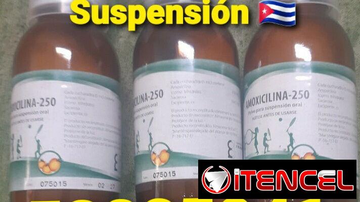 Amoxicilina Suspensión 🇨🇺✅💯