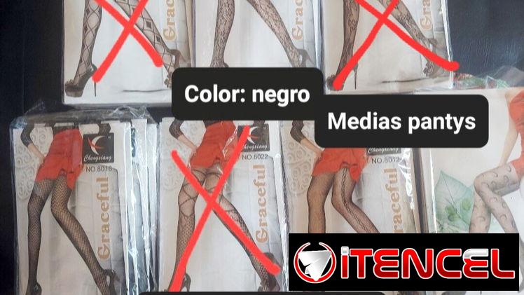 Medias pantys negras de varios diseños