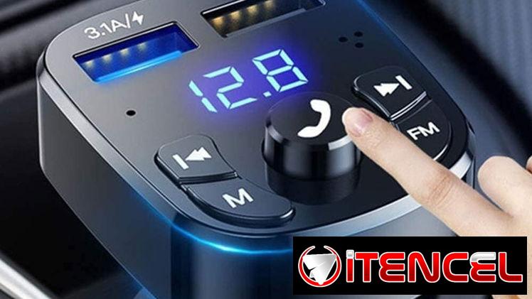 🚗 Transmisor FM Bluetooth para auto 🚗 precio 8$
