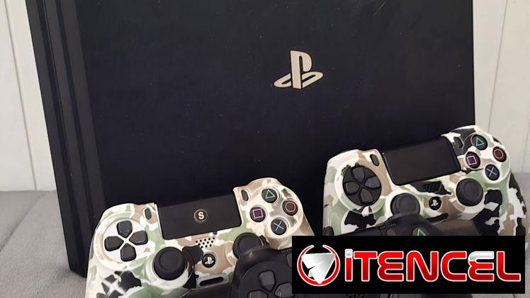 PS4 PRO 1TB – Versión 11.00 con Pitateria Automática por Chip Interno 🎯 Como nueva, con 3 mandos y cargada de juegos