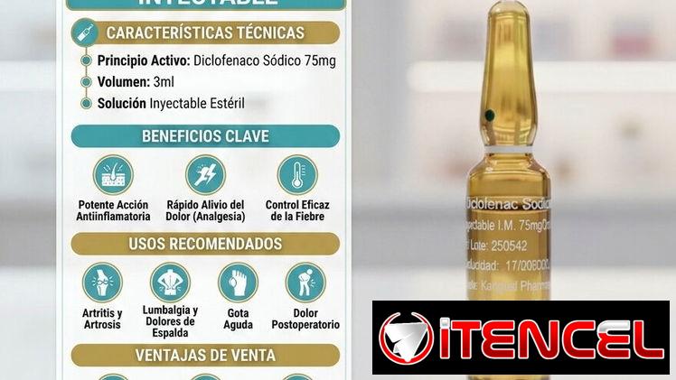 DICLOFENACO SODICO INYECTABLE 3ML (VENCE5-29)