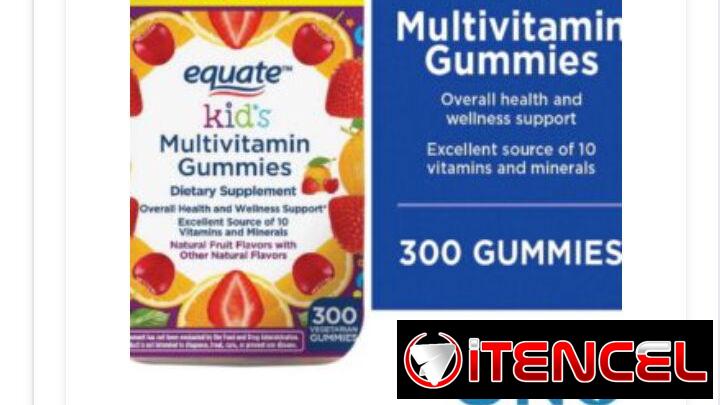 Vitaminas disponibles para niñas y niños ‼️