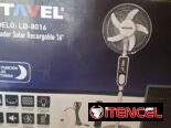 🔆 Ventilador Recargable de 16 pulgadas. Marca: STAVEL, LD-8016. Batería: LiFePO4, 7200 mAh. Potencia 26W.
