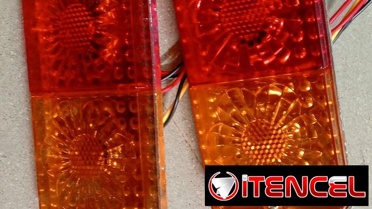 Farol trasero de triciclos