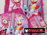 Lindas mochilas,con merendero ,cartuchera