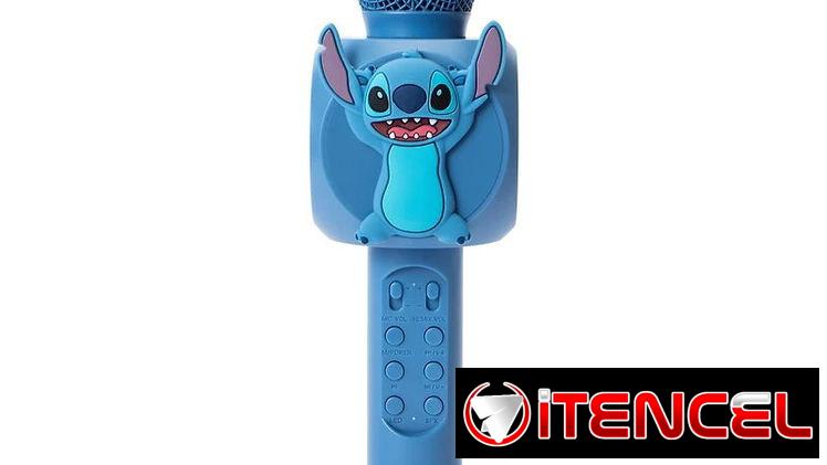 Micrófono Stitch – Angel 🎤💕💙