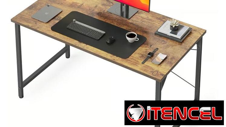 CubiCubi Escritorio para computadora de 40 pulgadas, mesa de estudio para oficina en casa