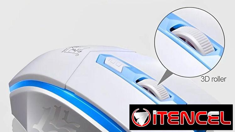 Combo de teclado mouse y teclado RGB.  22 Usd