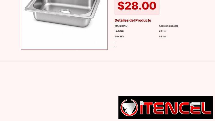 Tarja de Acero Inoxidable de Alta Gama: 49×49 cm para tu Hogar Real Pro VPT#-0364