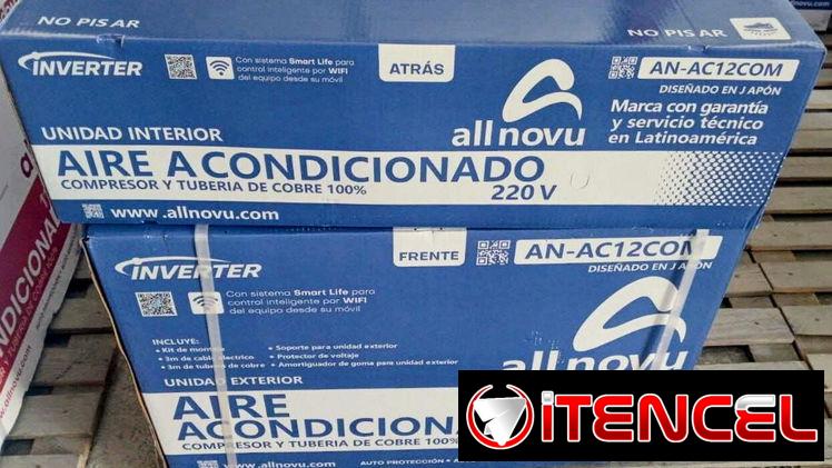 ❄️* Split All Novu 1T 220V Inverter * Mensajería y 1 mes de garantía 💥