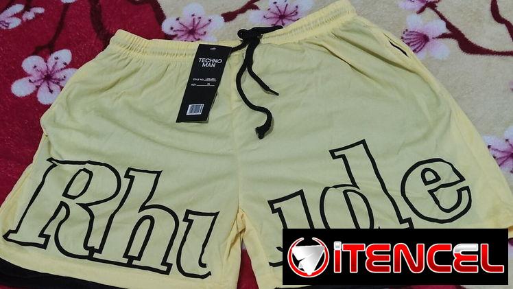 🩳Shorts de playa Rhude con forro 😎