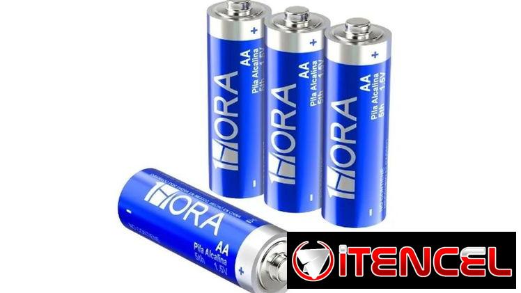 PAQUETE DE 4 BATERÍAS AA 1HORA GAR136