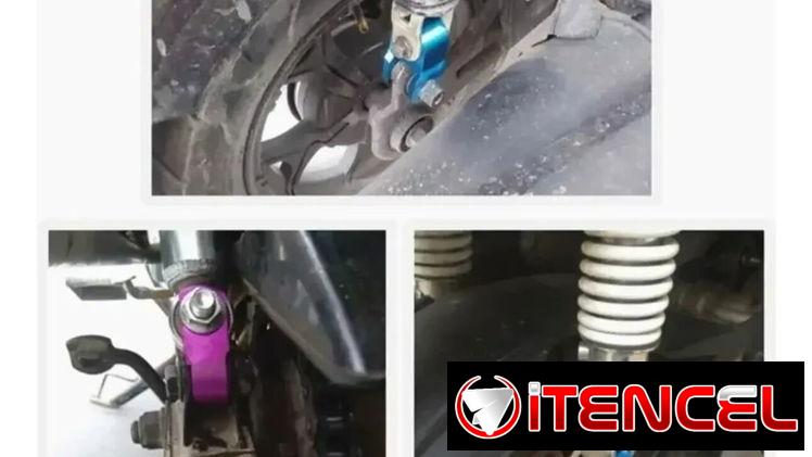 Elevador ext amortiguador trasero moto