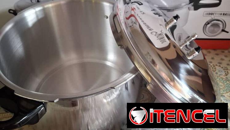 🍲Ollas de Presión 3 pistones, de 4 y 7 litros. Para Cocinas de Inducción, Gas, Infrarrojas, etc.