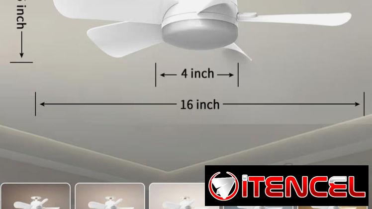 Ventilador de techo.