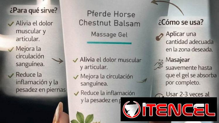 GEL DE CASTAÑA DE INDIAS FARMASI