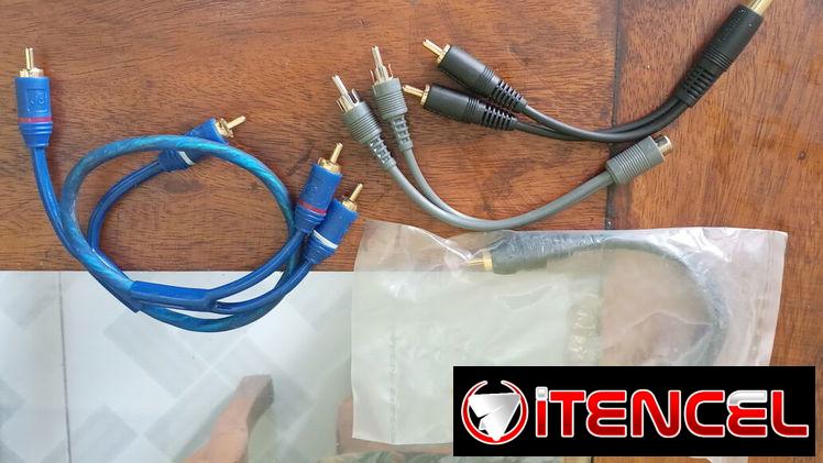 Cables de audio alta calidad, rca, óptico, miniplot, hdmi