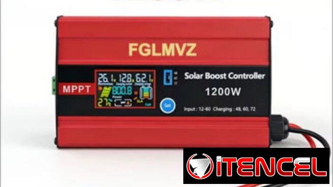 Controlador mppt boster 1200w lo que usted nesecita para su triciclo