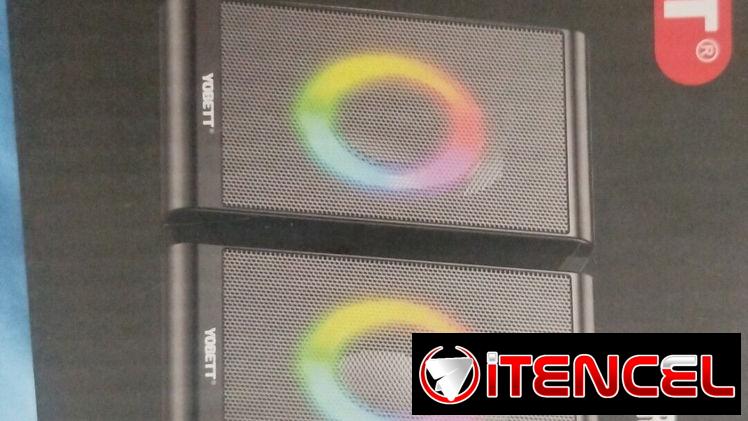 Bocina _ speaker gamer RGB , laptop – celulares – computadoras. 10 USD