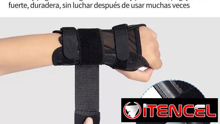 MUÑEQUERA ORTOPÉDICA AJUSTABLE, PARA SU USO EN MANO IZQUIERDA O DERECHA