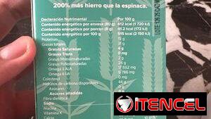 Paquetes de 10 sobres de Chía (8 gr cada sobre) de Pick-One Chía