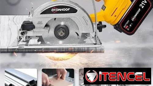 Sierra circular inalámbrica 2 batería – 21v para madera, mármol , mampostería. Incluye Discos .   130 Usd