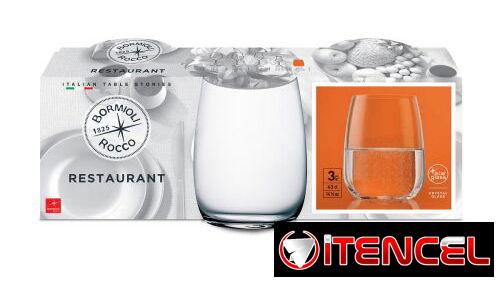 Juego de platos para pizza y risotto marca Bormioli