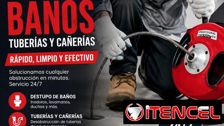 Destupo baños, tuberías, tragantes, y cañerías