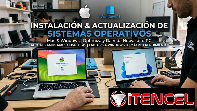 Actualiza Tu Macbook O Laptop Windows a la versión más reciente de sistema operativo