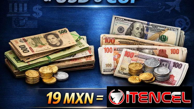 Cambio de pesos mexicanos — Entrega en USD o CUP