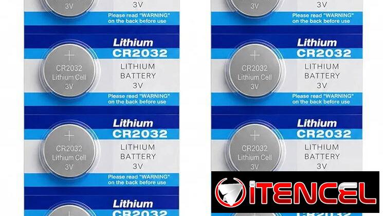 🔋BATERÍAS DE LITIO CR2032 (Pack x4)