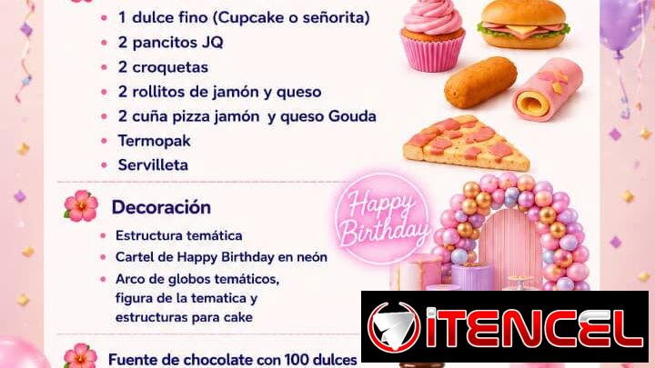 Paquetes para cumpleaños