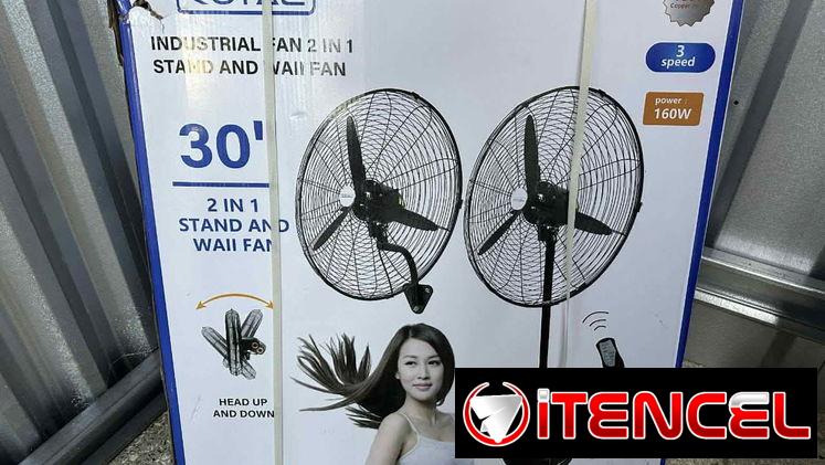 Ventilador industrial 30 ” 2 en 1