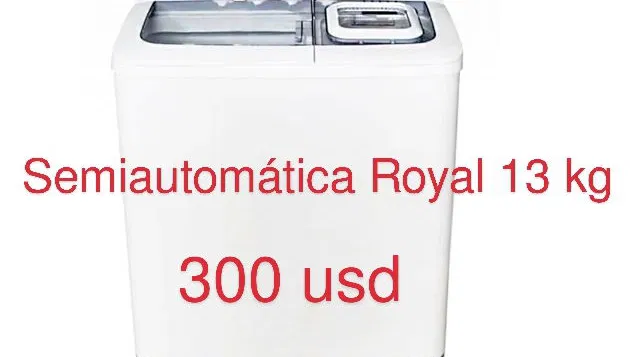 Lavadoras semi automáticas