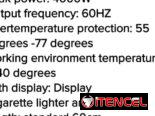 Inversor de Corriente 4000 watt