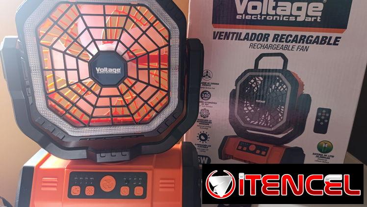 VENTILADORES RECARGABLES MODELO F6 LOS ORIGINALES DE 20.000MAH,  4 VELOCIDADES, GIRAN, CON LUCES LED, MANDO A DISTANCIA.