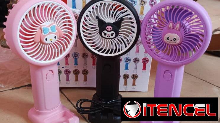 Ventiladores recargables de mano