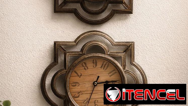 Reloj decorativo de Pared Vintage