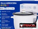Olla Arrocera 1.5 lts Blancas, Negras