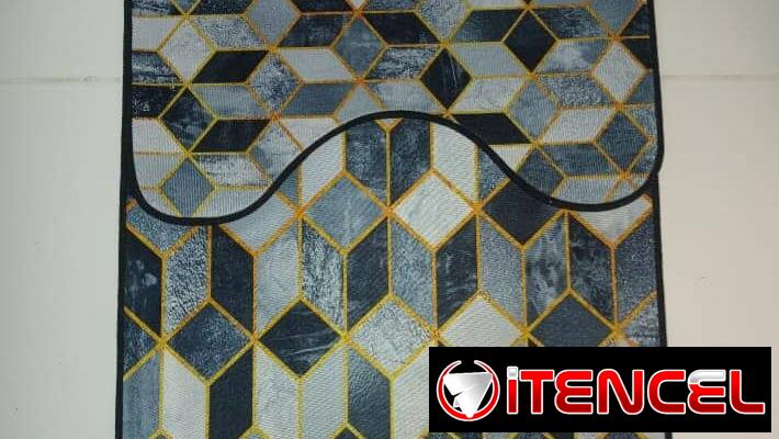 Juego de 2 alfombras para baño (G2)
