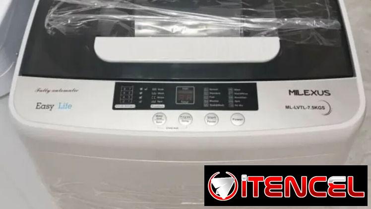 Lavadora Automática Marca Milexus 7,5 kg