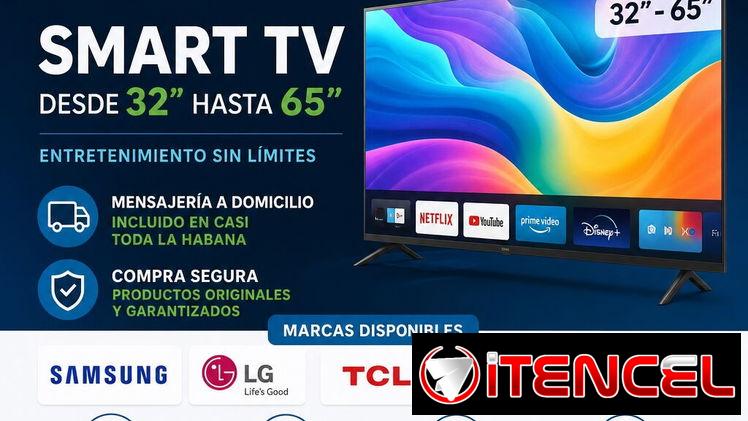 Smart TV disponibles 32-65 pulgadas NEW💯