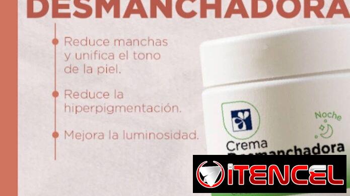 Crema desmanchadora para el melasma